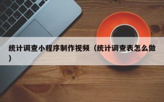 朔州统计调查小程序制作视频（统计调查表怎么做）